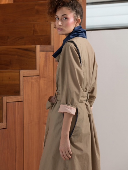 EDITH RAINCOAT BACK -
