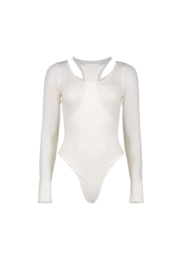 LAYERED BODYSUIT - 2 COLORS AVAILABLE