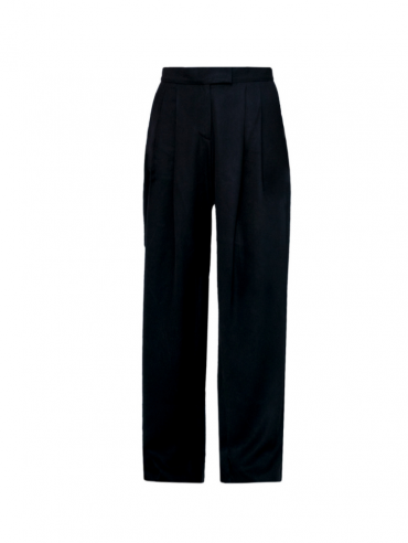 NURY PANTS GENDERFREE BLACK RAYON