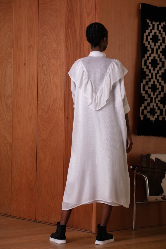 SHIBUYA DRESS WHITE