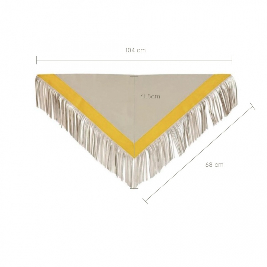 LEATHER PAÑOLETA- 2 AVAILABLE COLORS