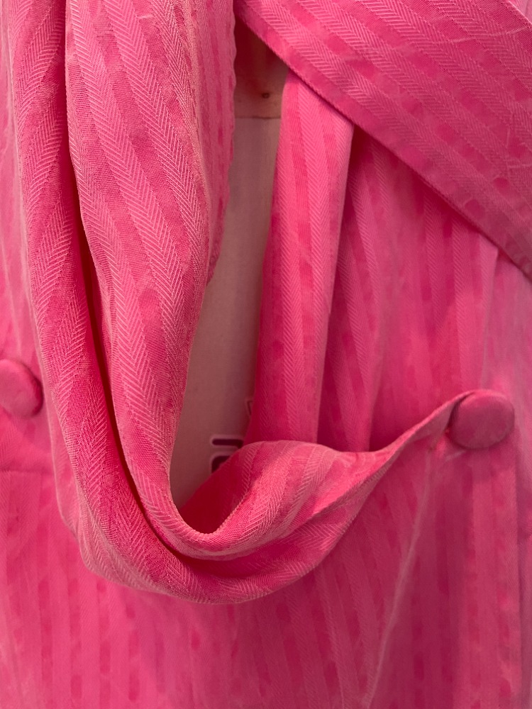VEST DRESS BUBBLEGUM