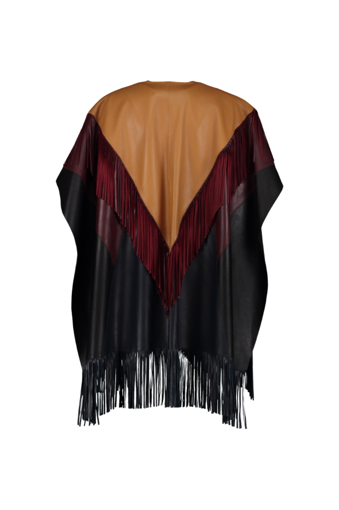 MARIA PONCHO MIDNIGHT BLUE