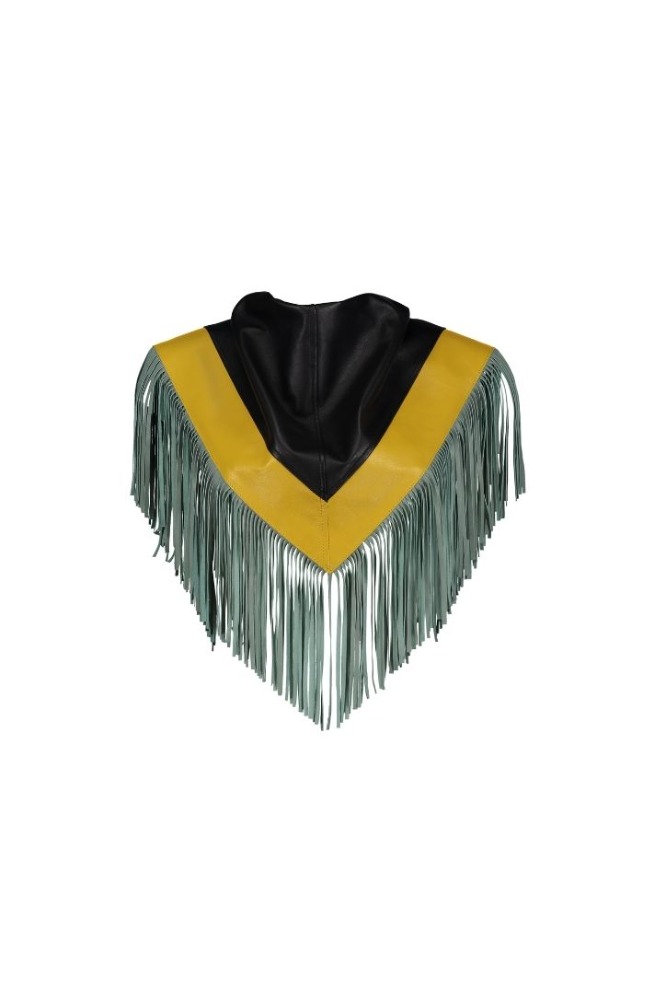 LEATHER PAÑOLETA- 2 AVAILABLE COLORS