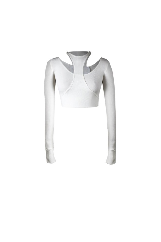 LAYERED CROP TOP – 2 COLORS AVAILABLE