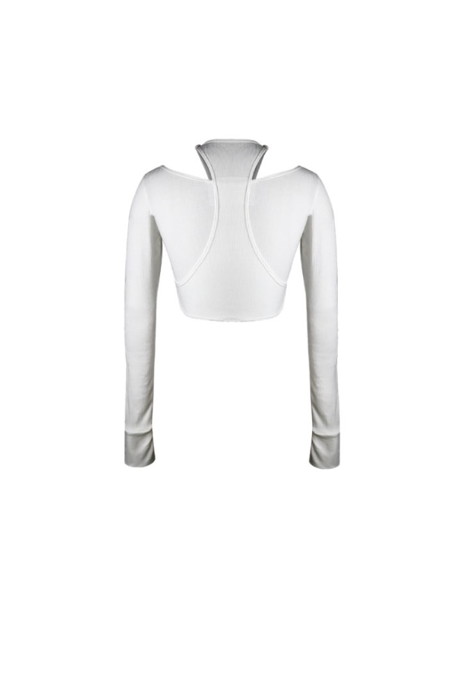 LAYERED CROP TOP – 2 COLORS AVAILABLE