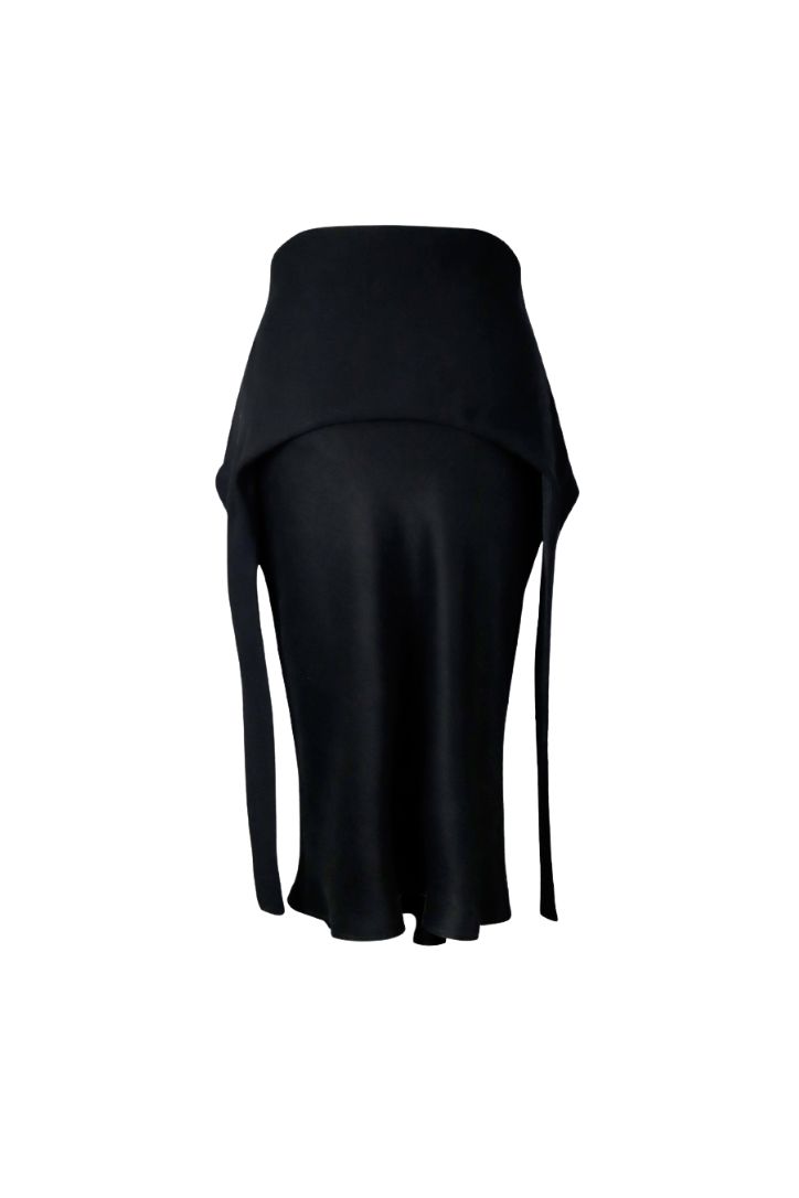 LOOSE STRAP MIDI SKIRT