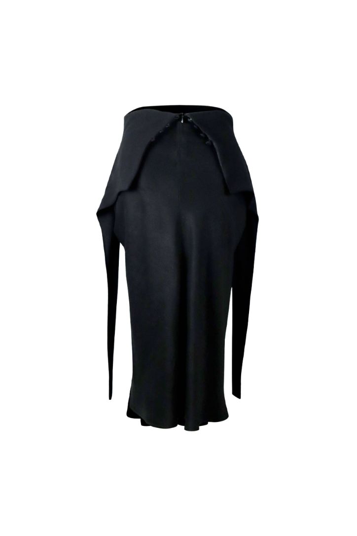 LOOSE STRAP MIDI SKIRT
