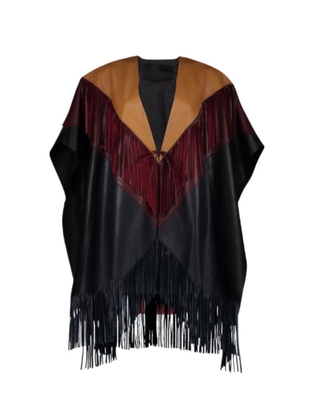 MARIA PONCHO MIDNIGHT BLUE