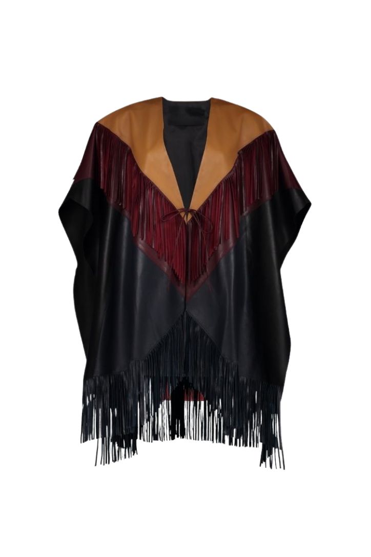 MARIA PONCHO MIDNIGHT BLUE