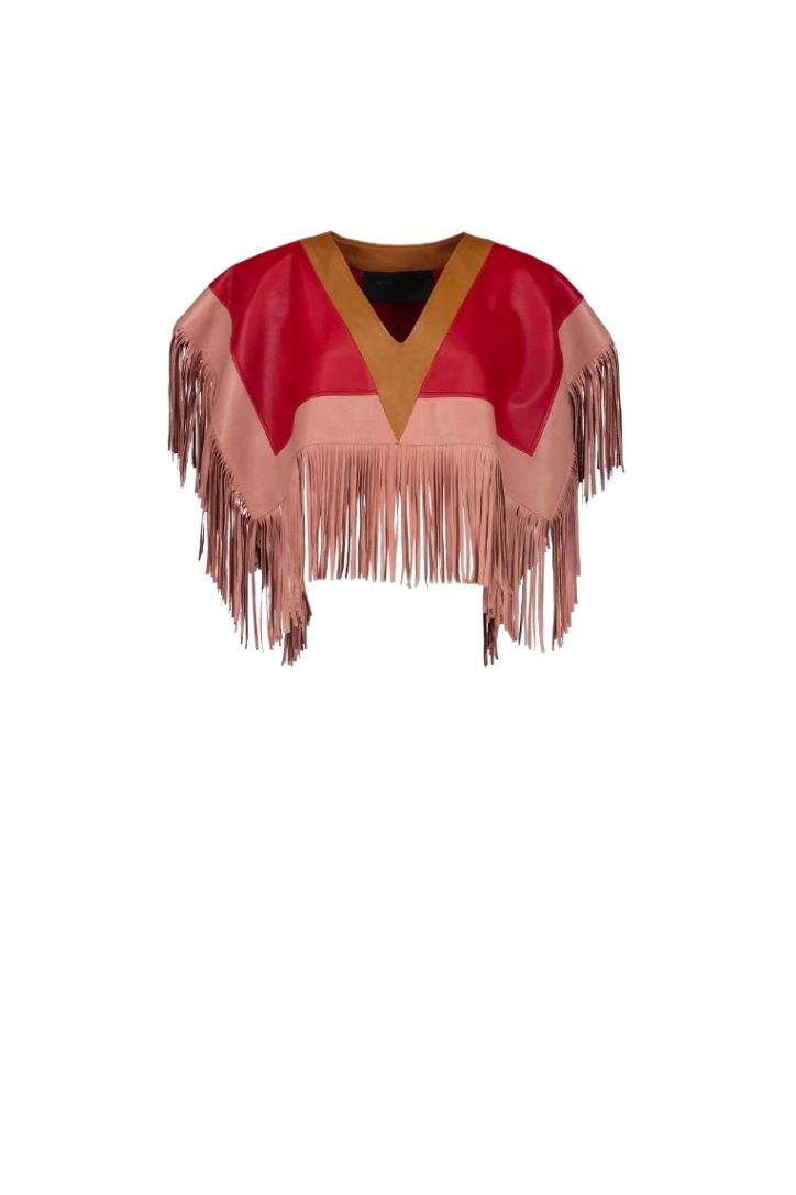 LEATHER HUIPIL- 4 AVAILABLE COLORS