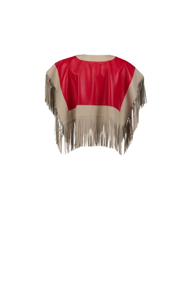 LEATHER HUIPIL- 4 AVAILABLE COLORS