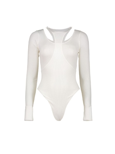 LAYERED BODYSUIT - 2 COLORS AVAILABLE