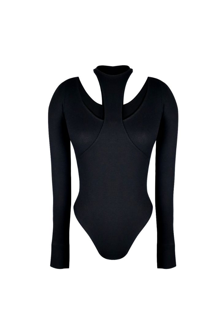 LAYERED BODYSUIT – 2 COLORS AVAILABLE