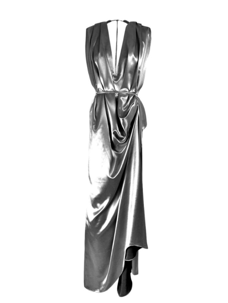 DRAPED SUZETTE SILVER