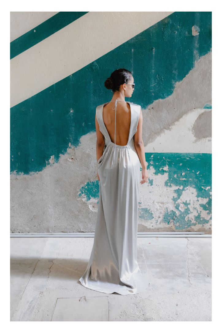 DRAPED SUZETTE SILVER
